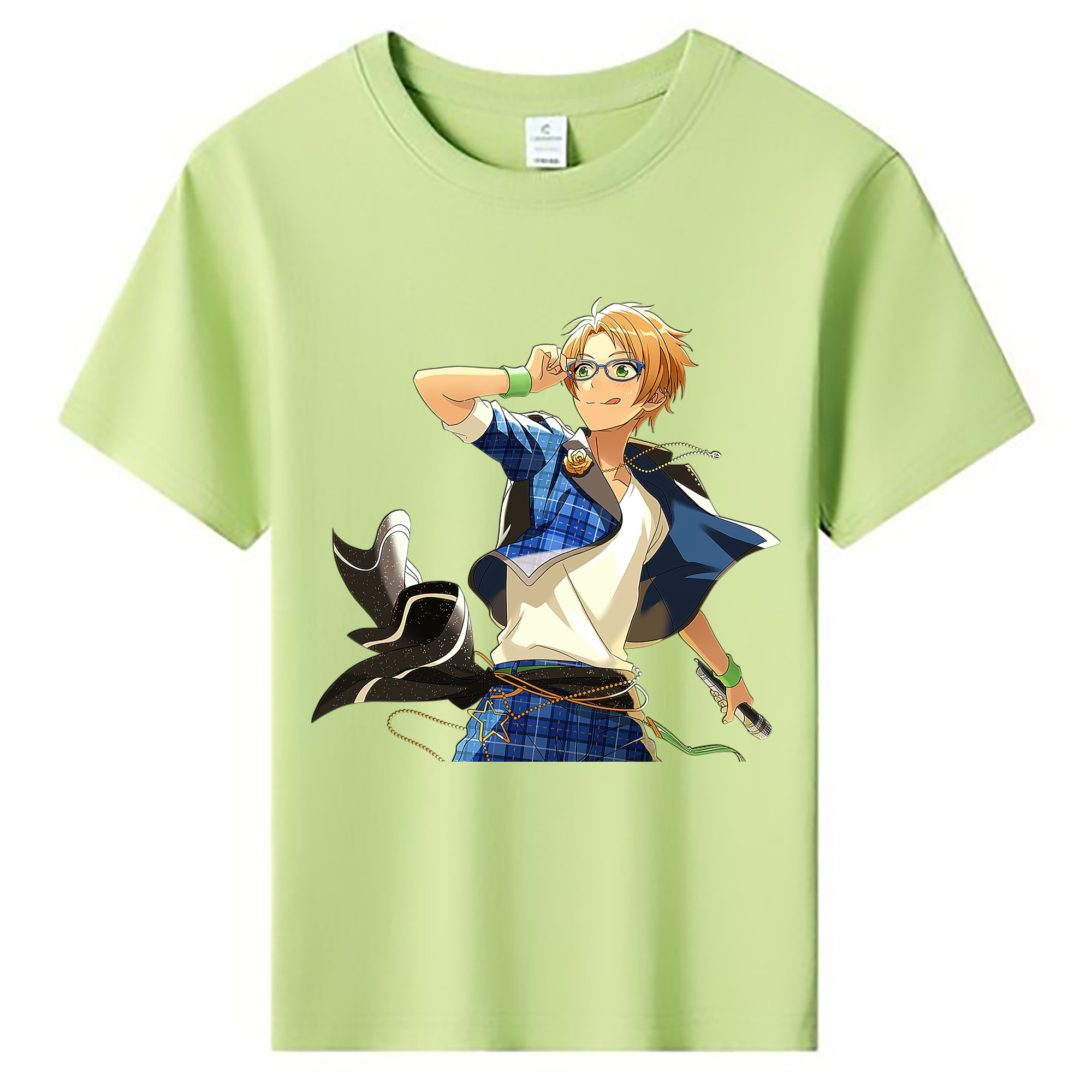 （画像用） あんさんぶるスターズ! Ensemble Stars 綿100％キッズTシャツ（フロントプリント）